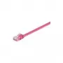 Kabel sieciowy Microconnect UTP603PI różowy 3 m Cat6 U/UTP (UTP)