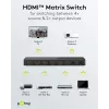 Przełącznik matrycowy Goobay HDMI™ 4 do 2 (4K @ 60 Hz) (58479)