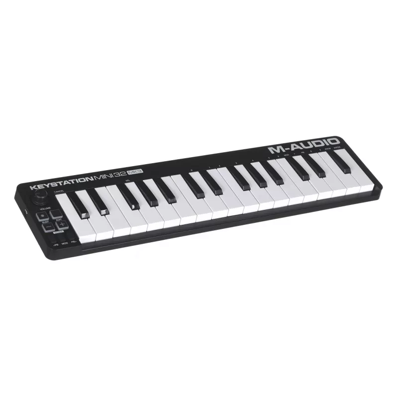 M-AUDIO Keystation Mini 32 MK3 Klawiatura MIDI 32 klawisze USB Czarny, Biały