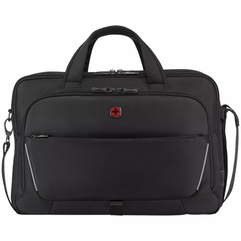 Wenger aktówka Meteor na laptopy 16–17 cali (maks. 43,2 cm) czarna