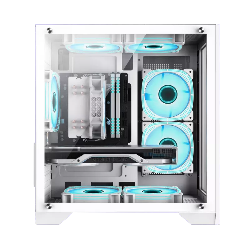 Gamemax | Obudowa | INFINITY MINI WH | M-ATX