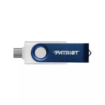 Pendrive Patriot Memory 64 GB Dual USB A+C PS64GX550AAD biało-niebieski