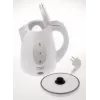Adler | Czajnik | AD 1207 | Standard | 2000 W | 1.5 L | Plastik | Obrotowa podstawa 360° | Biały