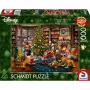 Thomas Kinkade Studios: Disney - Myszka Miki i Minnie przy ubieraniu choinki, puzzle 1000 elementów