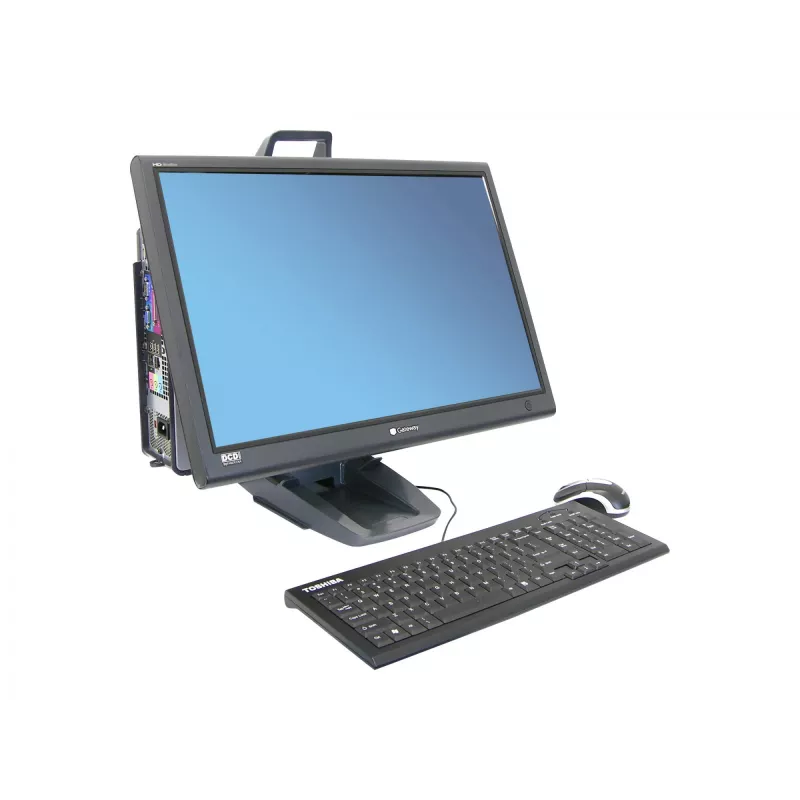 Stojak podnośnik Ergotron Neo Flex Neo-Flex All-In-One SC 61 cm (24 cale) Biurkowy Czarny