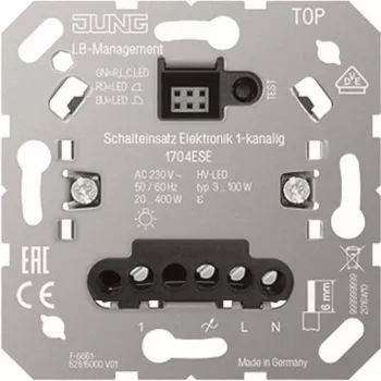 JUNG 1704 ES E Schalteinsatz Elektronik 1-kanalig 1704ESE