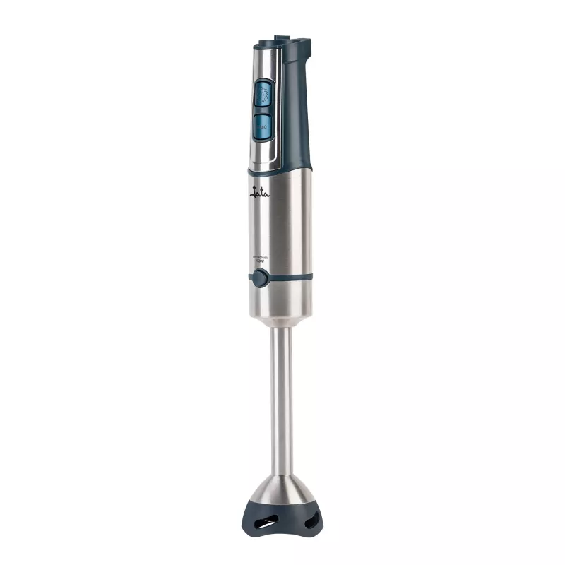 Blender ręczny Jata JEBT1854 — 1500 W, do 14 500 obr./min, ostrza ze stali nierdzewnej, ciemnoniebieski