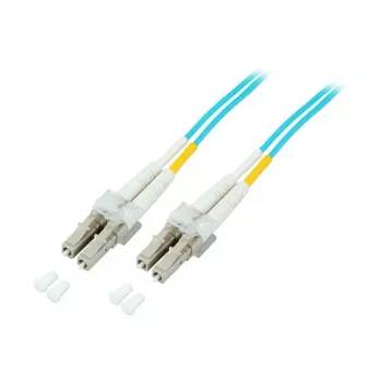 EFB-Elektronik Duplex Jumper LC-LC 50/125µ, OM3, LSZH, aqua, 2,0 mm, 1 m Producent: EFB Elektronik (O0312.1)