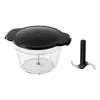 Russell Hobbs 27130-56 elektryczny siekacz do żywności 0,5 l 200 W Czarny, Czerwony, Przezroczysty