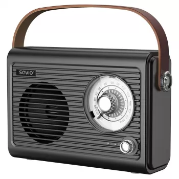 Przenośne radio Savio RS-01 Analog Czarny