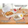 Elektryczny lunchbox Beper 90.920R - podgrzewacz do jedzenia 1 L