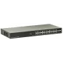 Barox Switch do montażu 19 cali i biurkowego 24x10/100/1000TX z - Switch