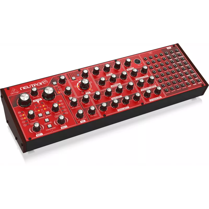 Behringer NEUTRON syntezator analogowy, czerwony