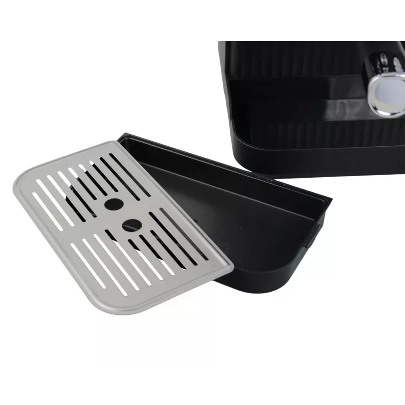 Ekspres do kawy espresso ESPERANZA EKC011 — zbiornik na wodę 1,8 l, 850 W, 20 barów, sterowanie dotykowe, spieniacz mleka