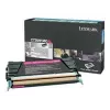Lexmark - Tonerpatrone - Hohe Ergiebigkeit - 1 x Magenta - 10000 Seiten - LRP / LCCP (0C736H1MG)