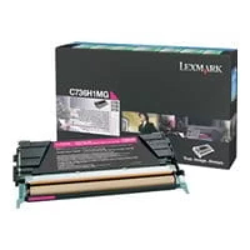 Lexmark - Tonerpatrone - Hohe Ergiebigkeit - 1 x Magenta - 10000 Seiten - LRP / LCCP (0C736H1MG)