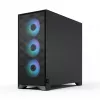 Obudowa PC Fractal Design Pop 2 Air Czarny Solid typu midi tower — obsługa ATX, 3 wentylatory przednie 120 mm, zatoki na dyski 2,5/3,5 cala, 215×481×462 mm