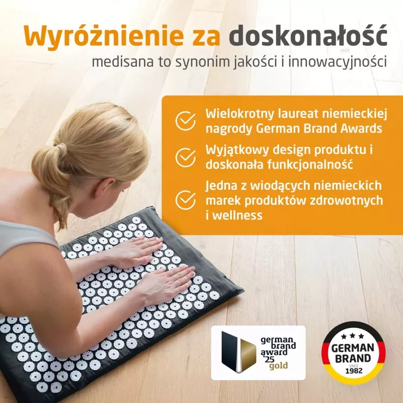 Mata do akupresury Medisana MM 100 z funkcją ogrzewania