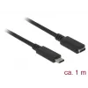 Kabel USB DeLOCK 85533 USB 3.2 Gen 1 1m USB C Czarny