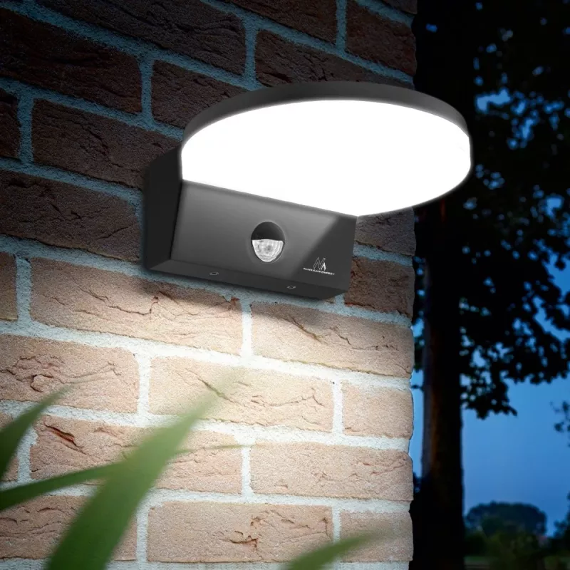 Lampa LED z czujnikiem zmierzchowym MACLEAN MCE344B — zintegrowany czujnik zmierzchowy, energooszczędne oświetlenie LED