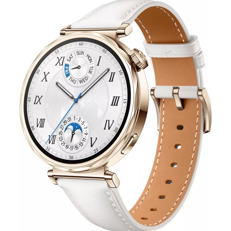 Huawei WATCH GT 5 41mm | Smartwatch | GPS (satelitarny) | AMOLED | 1,32 cala | Biały