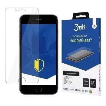 Elastyczne szkło ochronne 3MK Flexible Glass do iPhone SE 2020, 0,3 mm, przezroczyste