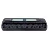 Ładowarka do akumulatorów everActive NC-1600 — uniwersalna ładowarka DC dla Li-Ion, obsługuje 16 ogniw, kompatybilne rozmiary AA/AAA/C, czarna, AC 100–240V 50–60Hz