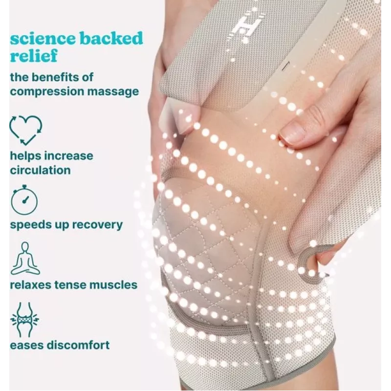 Opaska na kolano HoMedics SR-CMXKE10HBND modułowy system kompresji z kontrolerem