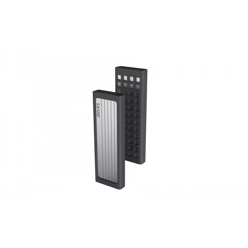 Obudowa SSD Lexar E6 srebrny M.2, PCIe, USB 3.2 Gen 2 (10 Gbit/s), USB‑C, aluminium, pojedynczy M.2 do 4 TB
