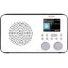 Radio internetowe TECHNISAT VIOLA 2 C IR — Tuner analogowy i cyfrowy, DAB+/FM, Wi‑Fi, 3 W, 2,4-calowy TFT, 3,5 mm, Czarny/Biały