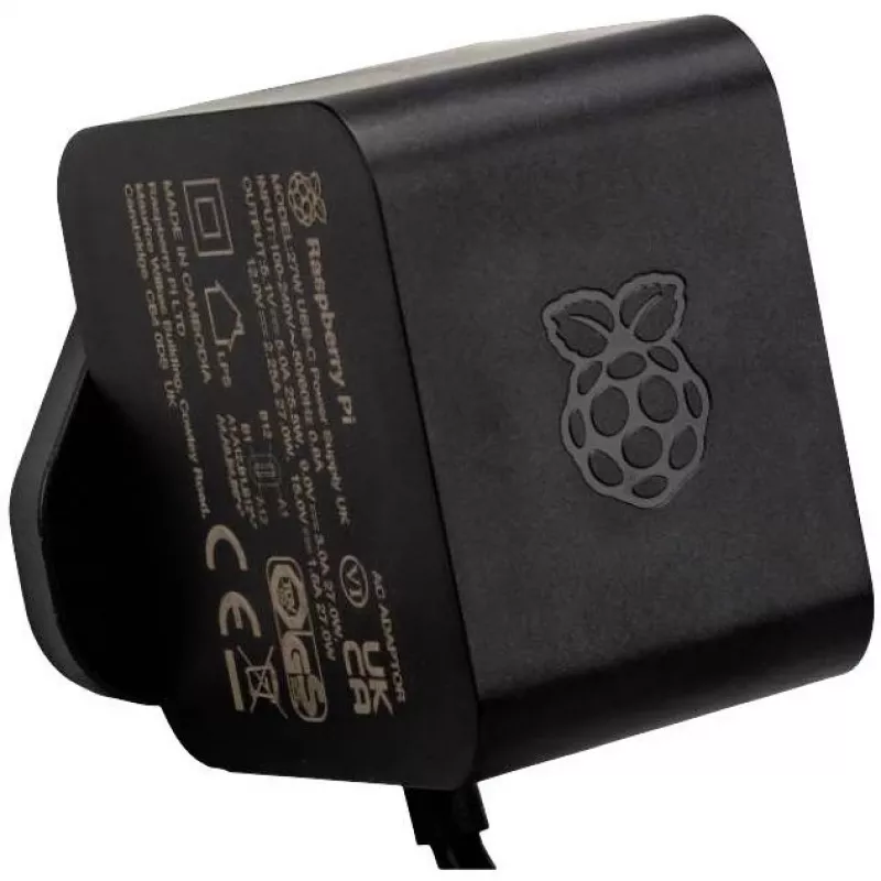 Zasilacz Raspberry SC1408 (model RPI5NT5AB) — kompatybilny z urządzeniami Raspberry Pi