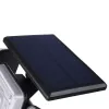 Lampa LED Solar Maclean IP65 z czujnikiem ruchu i zmierzchu 4W 320lm 4000K Li-ion 1200 mAh 3 tryby pracy Naświetlacz Oświetlenie bezpieczeństwa Ogrodu Wejścia HQ