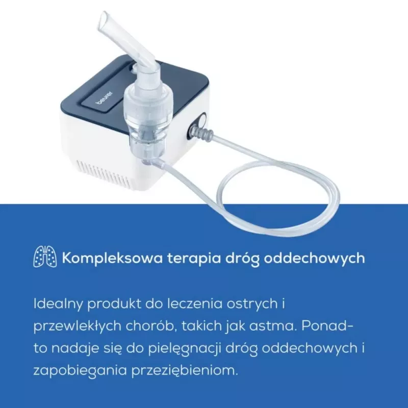 Przenośny inhalator Beurer IH16 nebulizator do leczenia astmy i terapii oddechowej