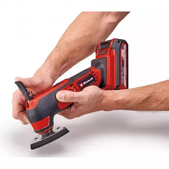 Bezprzewodowe narzędzie wielofunkcyjne Power X-Change TE-MG 18/1 Li-Solo, 18 V (czerwono-czarne, bez akumulatora i ładowarki, zawiera akcesoria)
