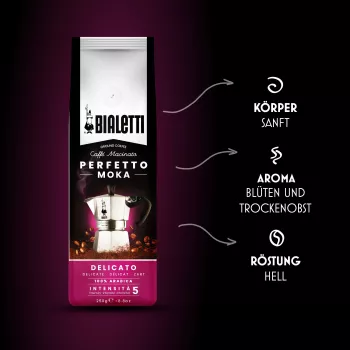 Kawa mielona Bialetti Perfetto Moka Delicato 250g