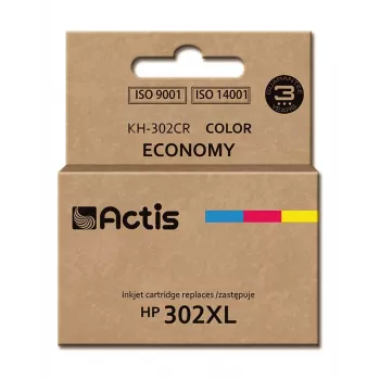 Tusz Actis KH-302CR (zamiennik dla HP 302XL F6U67AE; Premium; 21 ml; kolor)