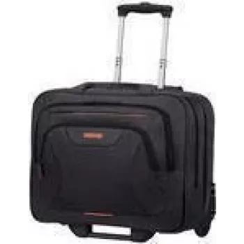American Tourister At Work torba na notebooka 39,6 cm (15.6) aktówka Czarny - Pomarańczowy (88533-1070)