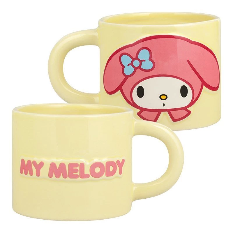 Paladone Hello Kitty My Melody Kubek z Wytłoczonym Wzorem