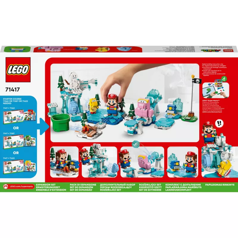 LEGO SUPER MARIO 71417 ZESTAW ROZSZERZAJĄCY - ŚNIEŻNA PRZYGODA FLIPRUSA