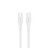 Kabel CANYON CC60SC10 C-C 60W 1m Silikon Biały