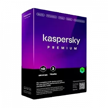 Kaspersky Premium + Wsparcie Klienta | 10 Urządzeń | 2 Lata | UE