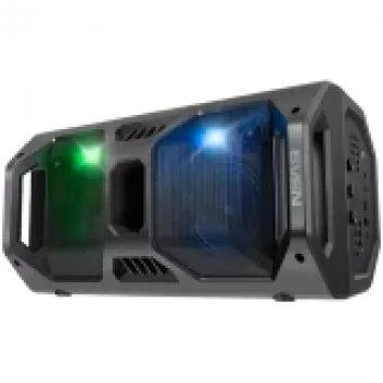 Głośnik SVEN PS-600, czarny (50W, TWS, Bluetooth, FM, USB, microSD, wyświetlacz LED, 4000mAh)