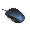ModeCom MC-M10S - Mysz - Optyczna - 3 przyciski - Przewodowa - USB - Niebieska