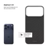 Ochronna osłona tylna FIXED do Apple iPhone 17 Pro Max — włókna aramidowe, czarny