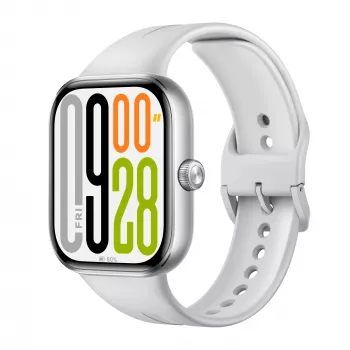 Smartwatch Xiaomi Watch 5 Silver, 2,07 cala (5,26 cm) AMOLED, koperta 47,5 mm, pasek TPU, 5 ATM, bateria 24 dni
