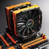 Akcesorium do układu chłodzenia komputera Cryorig CR-CCO — ABS pomarańczowy, kompatybilny z R1 Universal/R1 Ultimate, 140×23×131 mm
