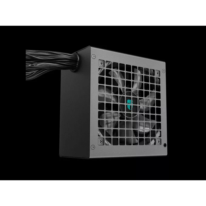 Zasilacz ATX DeepCool PF600X 600W 80 PLUS Bronze, 600 W, wentylator 12 cm, ATX 2.52, 24-pin, 2×(6+2) PCIe, 8×SATA