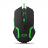 Mysz gamingowa Esperanza MX205 Fighter dla praworęcznych, USB Type-A, optyczna, 2400 DPI