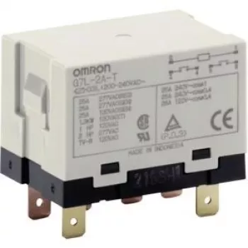 Omron G7L-2A-T 24 VAC przekaźnik wtykowy 24 V/AC 25 A 2 styki normalnie otwarte 1 szt.