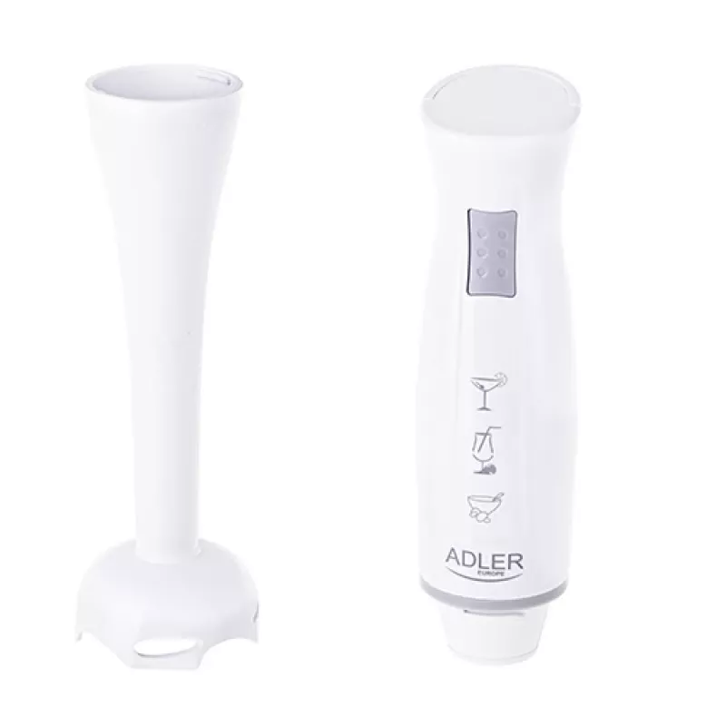 Adler | Blender ręczny | AD 4622 | Blender ręczny | 200 W | Liczba prędkości 1 | Biały